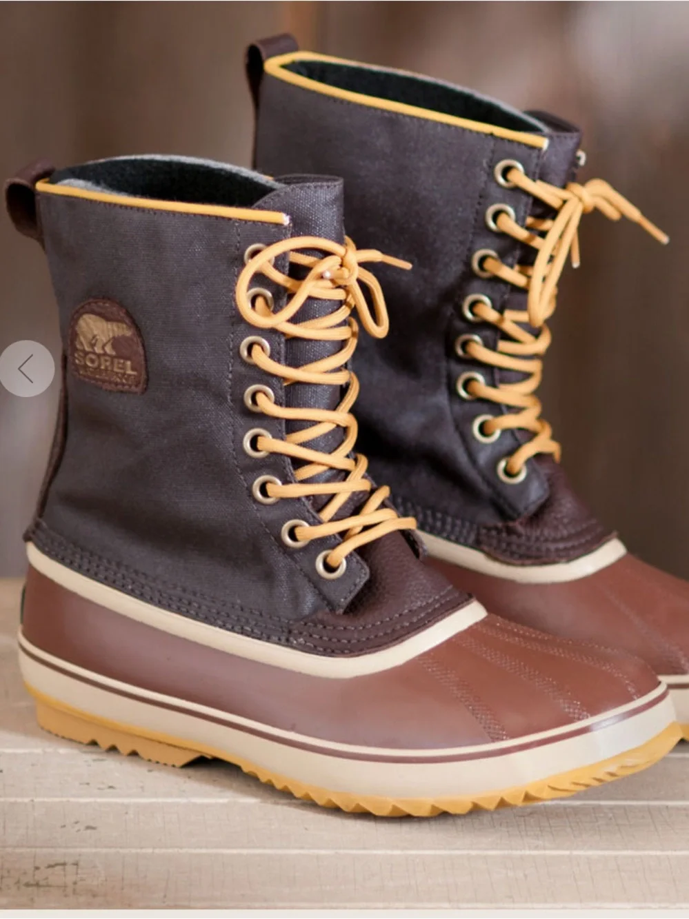 Like new- SOREL 1964 Premium Waterproof Winter Boots in Men’s 13